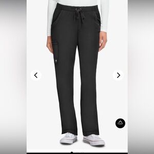 HH Works by Healing Hands Rebecca Scrub Pants size S petite black *NEW*